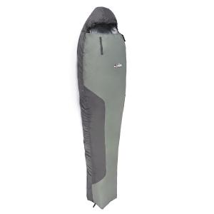 102516-sac-de-couchage-wilsa-outdoor-trail-600-vert-gris-210x80-cm