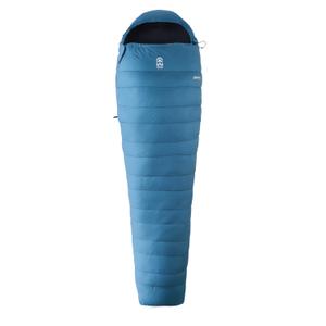 114003-sac-de-couchage-wilsa-outdoor-zip-a-droite-ultralite-down-150-bleu-210x80-cm