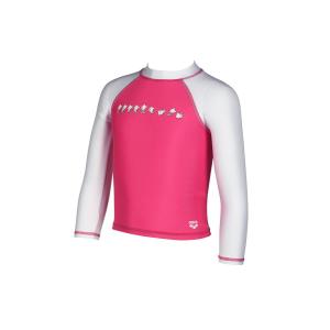 003589-195-t-shirt-de-bain-manches-longues-enfant-arena-friends-uv-freak-freak-rose-white