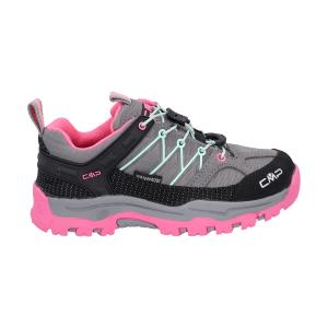 3q54554-35yn-chaussures-de-randonnee-basse-jeune-garcon-cmp-rigel-waterproof-cemento-pink-fluo