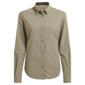 cws543-vrt-chemisier-manches-longues-femme-craghoppers-nosilife-freeda-vert