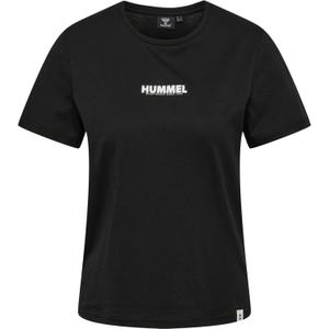219477-2001-t-shirt-femme-hummel-legacy-black