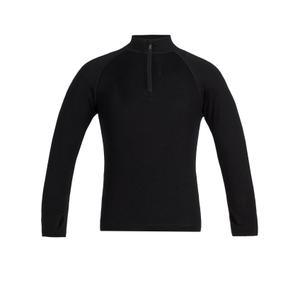 ib1044990011-t-shirt-thermique-manches-longues-enfant-icebreaker-tech-half-zip-260-noir