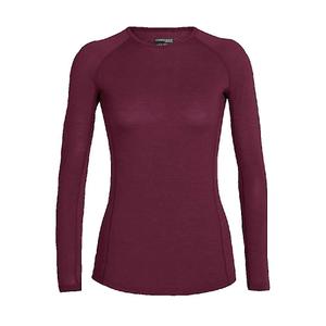 ib104331059-t-shirt-manches-longues-femme-icebreaker-150-zone-crewe-rouge-l