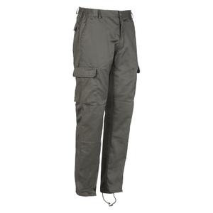1002-kaki-pantalon-cargo-basic-polycoton-idaho-kaki