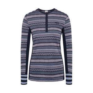 622585-royal-sous-maillot-manches-longues-femme-kari-traa-akle-dark-navy-blue