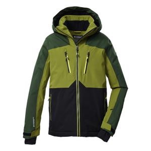43473-000-00200-veste-de-ski-avec-capuche-enfant-killtec-ksw-190-black-khaki-dark-forest-green