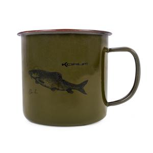 k0310266-mug-korum-classic-enamel-barbel-vert-330-ml