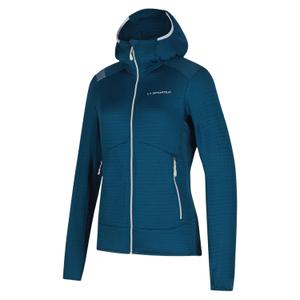 zamf016-b39b39-veste-a-capuche-polaire-femme-la-sportiva-lucendro-storm-blue