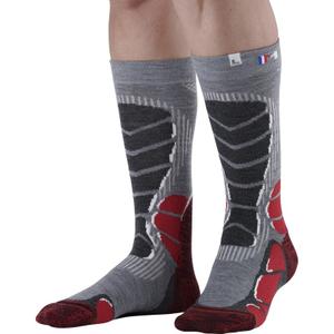 pwtkxl-3-chaussettes-monnet-trek-extra-light-rouge