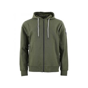 cage-pf-b-kaki-sweatshirt-coton-full-zip-peak-mountain-french-terry-kaki