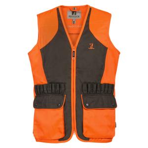 1287-kaki-orange-gilet-percussion-tradition-kaki-orange