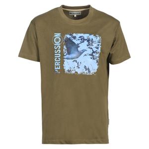 15161-palombe-kaki-t-shirt-serigraphie-palombe-percussion-kaki