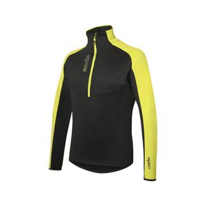 inu3160-949-maillot-demi-zippe-rh-plus-kyril-black-acid-green