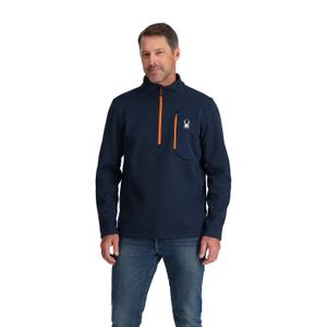 38a485330-tnv-polaire-semi-zippee-spyder-bandit-true-navy