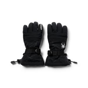 38f145304-blk-gants-de-ski-enfant-spyder-overweb-black