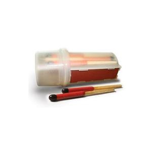 ucomtsvcase-kit-15-allumettes-de-survie-en-boite-etanche-uco-blanc-transparent-rouge-jaune-tu