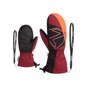 801996-326-moufles-de-ski-enfant-ziener-lavalino-as-r-aw-red-cabin